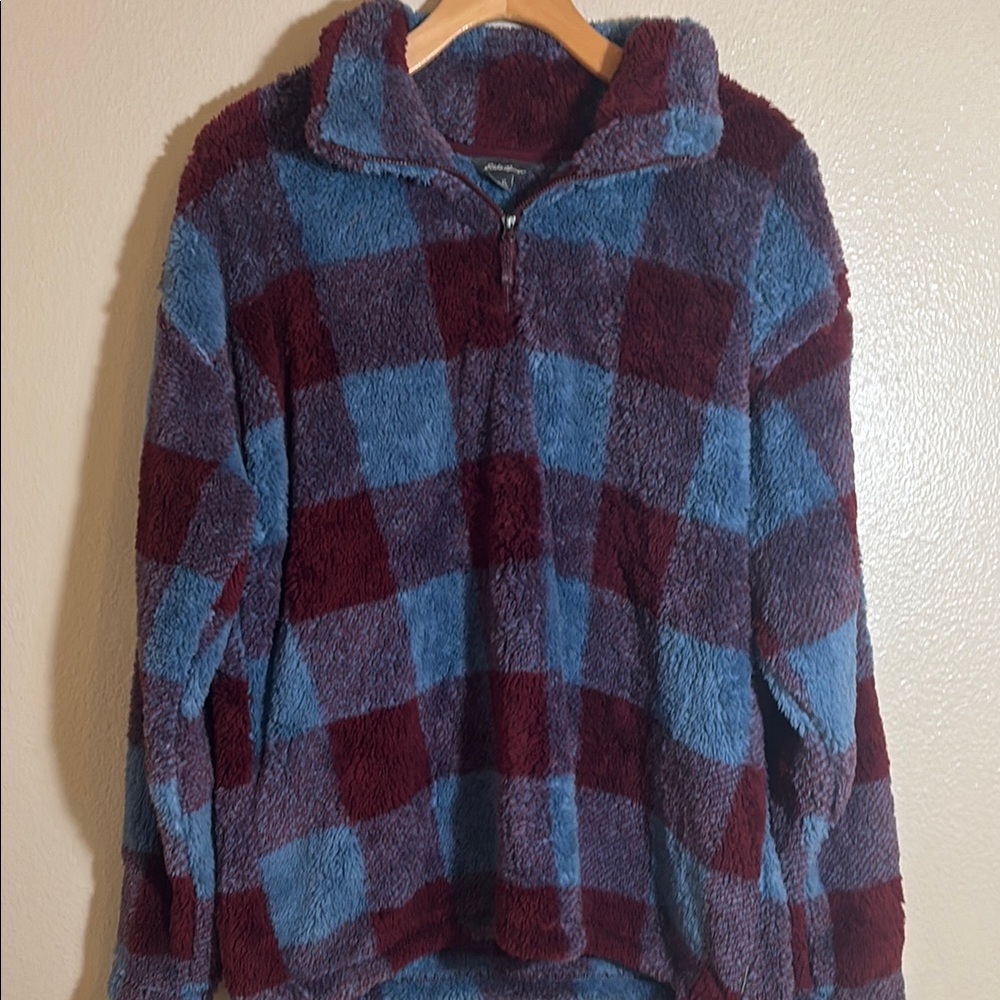 Eddie Bauer Women Quarter Zip Fleece